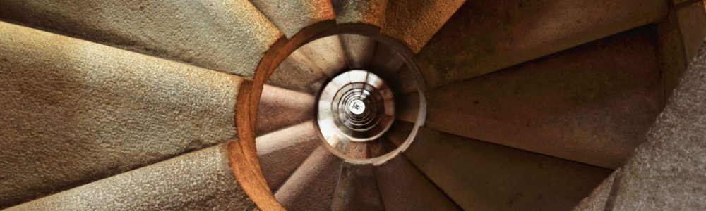 escalier spirale meditation comanimale